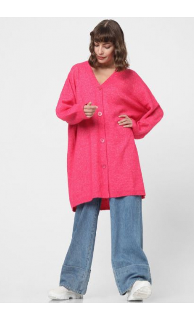 Vero Moda V-Neck Longline Cardigan