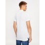 Tommy Jeans Polo Placket Bianco Slim Fit