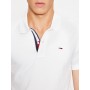 Tommy Jeans Polo Placket Bianco Slim Fit