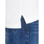 Tommy Jeans Polo Placket Bianco Slim Fit