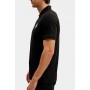 karl lagerfeld  logo polo shirt - black