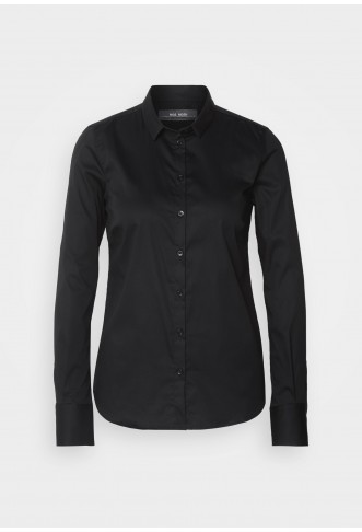 Mos Mosh TILDA SHIRT - Button-down blouse - black