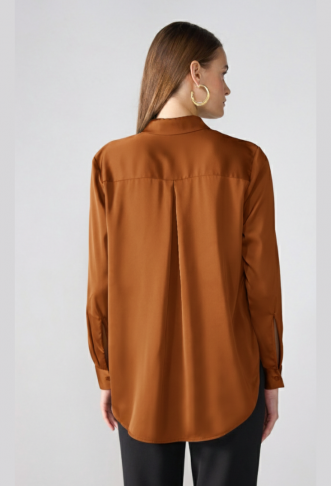 Anna Field Button-down blouse - brown