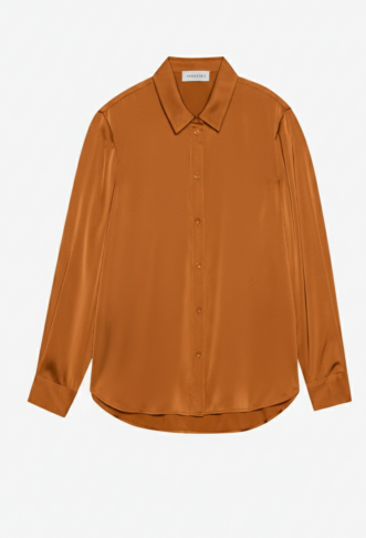 Anna Field Button-down blouse - brown