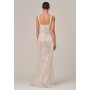 CHANCERY JOSIANE GOWN - champagne sequins