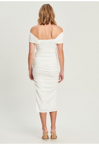 CHANCERY HARTFIEL - Shift dress - white