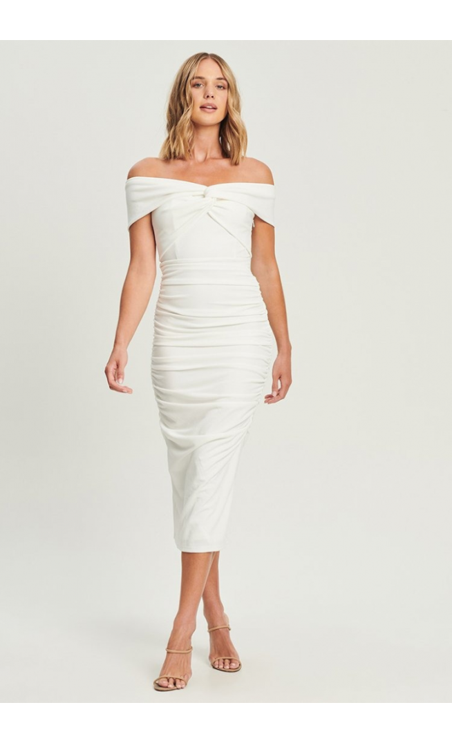 CHANCERY HARTFIEL - Shift dress - white
