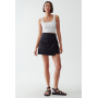 CALLI TRAVIS MINI - Mini skirt - black