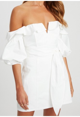 BWLDR SIERRA - Cocktail dress - white