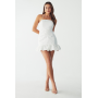 BWLDR LAIA MINI DRESS - white