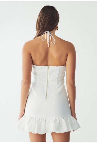 BWLDR LAIA MINI DRESS - white