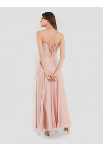 Swing Pink Regular Fit Evening Dress