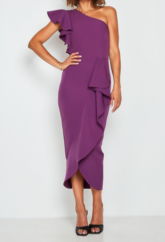 True Violet  Cocktail Dress
