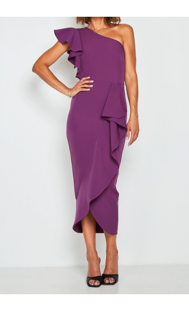 True Violet  Cocktail Dress