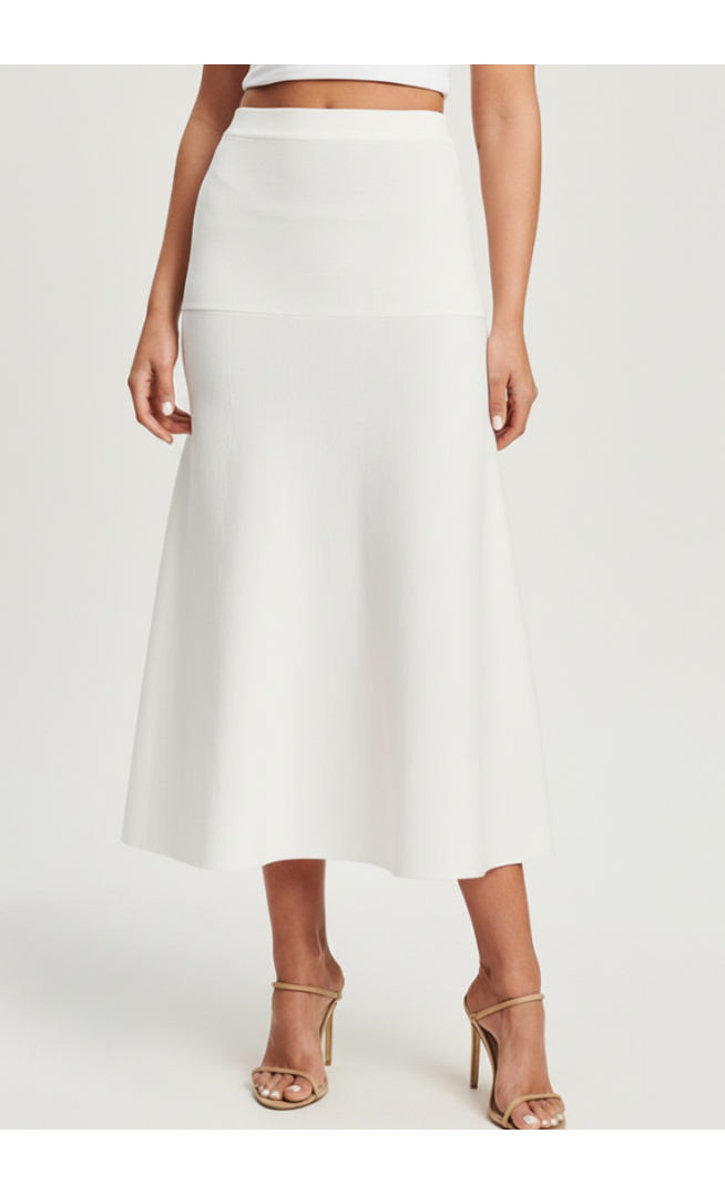 TUSSAH EMILIE - A-line skirt - coral