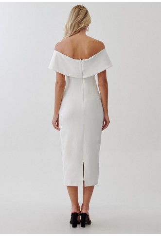 TUSSAH YASMIN - Shift dress - white