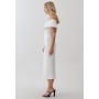 TUSSAH YASMIN - Shift dress - white