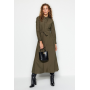 Trendyol Khaki Maxi Dress