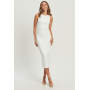 TUSSAH AVIANNA MIDI - Shift dress - white