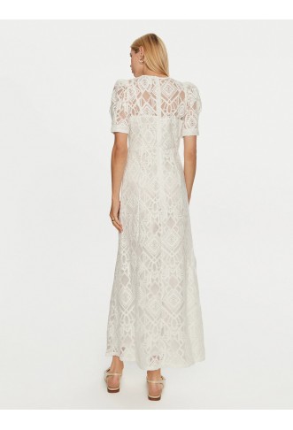 YAS Fia Ecru Regular Fit Cocktail Dress