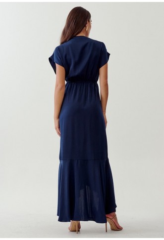 TUSSAH JAN - Maxi dress - navy blue