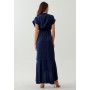 TUSSAH JAN - Maxi dress - navy blue