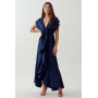 TUSSAH JAN - Maxi dress - navy blue