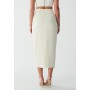 BWLDR DAKOTA - Pencil skirt - ecru