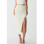 BWLDR DAKOTA - Pencil skirt - ecru