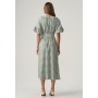 THE FATED PASCAL MIDI - Day dress - sage gingham