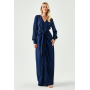 TUSSAH MARJE - Maxi dress - navy blue