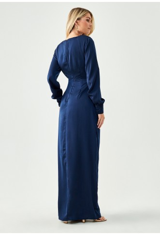 TUSSAH MARJE - Maxi dress - navy blue