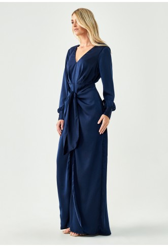 TUSSAH MARJE - Maxi dress - navy blue