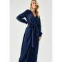 TUSSAH MARJE - Maxi dress - navy blue