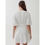 Tussah Martha Mini Dress White