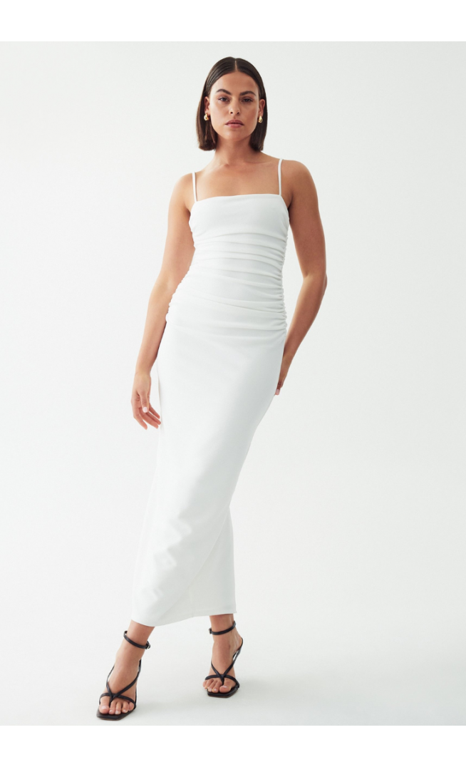 CALLI CALLA - Midi Dress - White