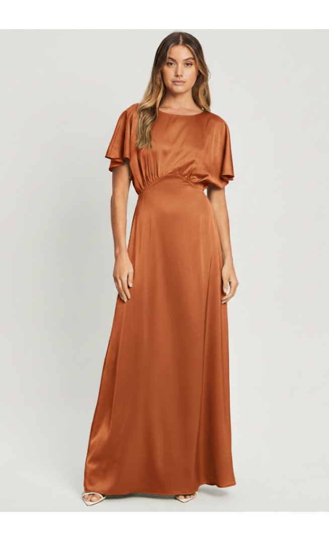 CHANCERY RAQUEL - Maxi dress - Copper