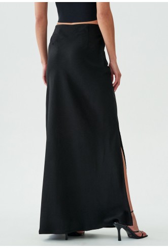 CALLI EVETTE - Maxi skirt - black