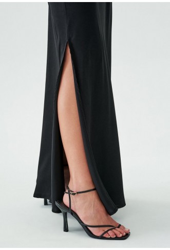 CALLI EVETTE - Maxi skirt - black