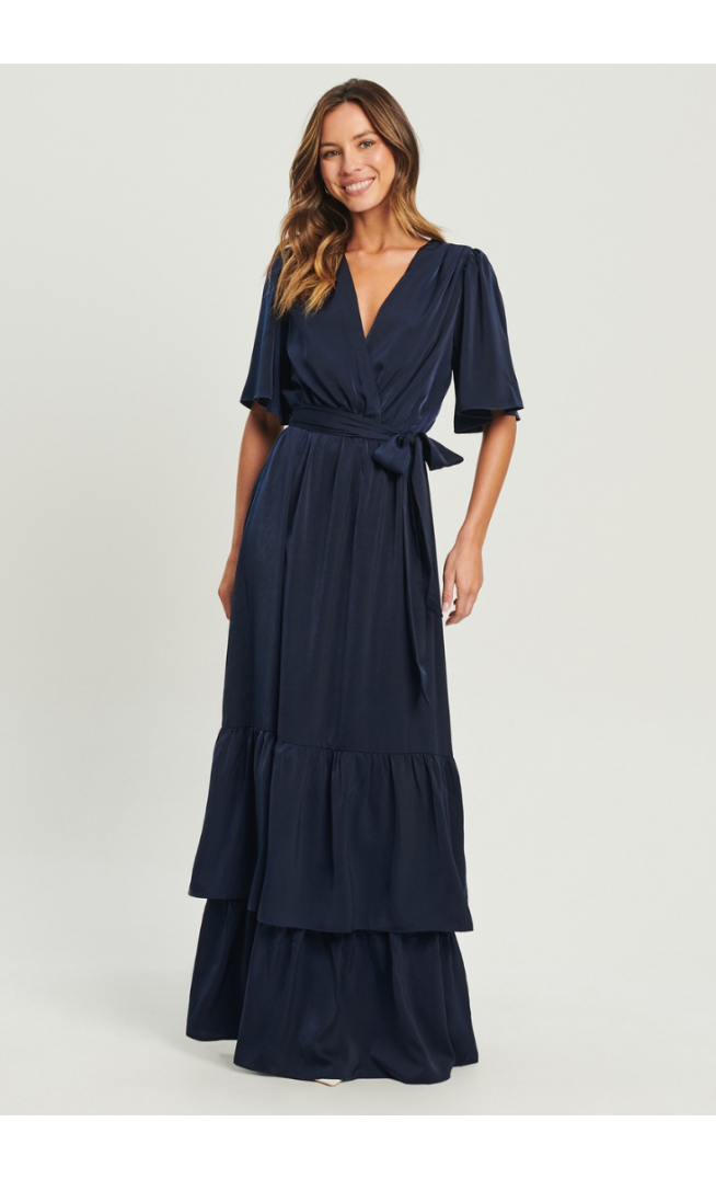 Tussah Ilaria Maxi Dress - Navy Blue