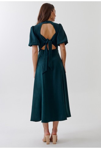 TUSSAH JACLYN MIDI - Day dress - emerald