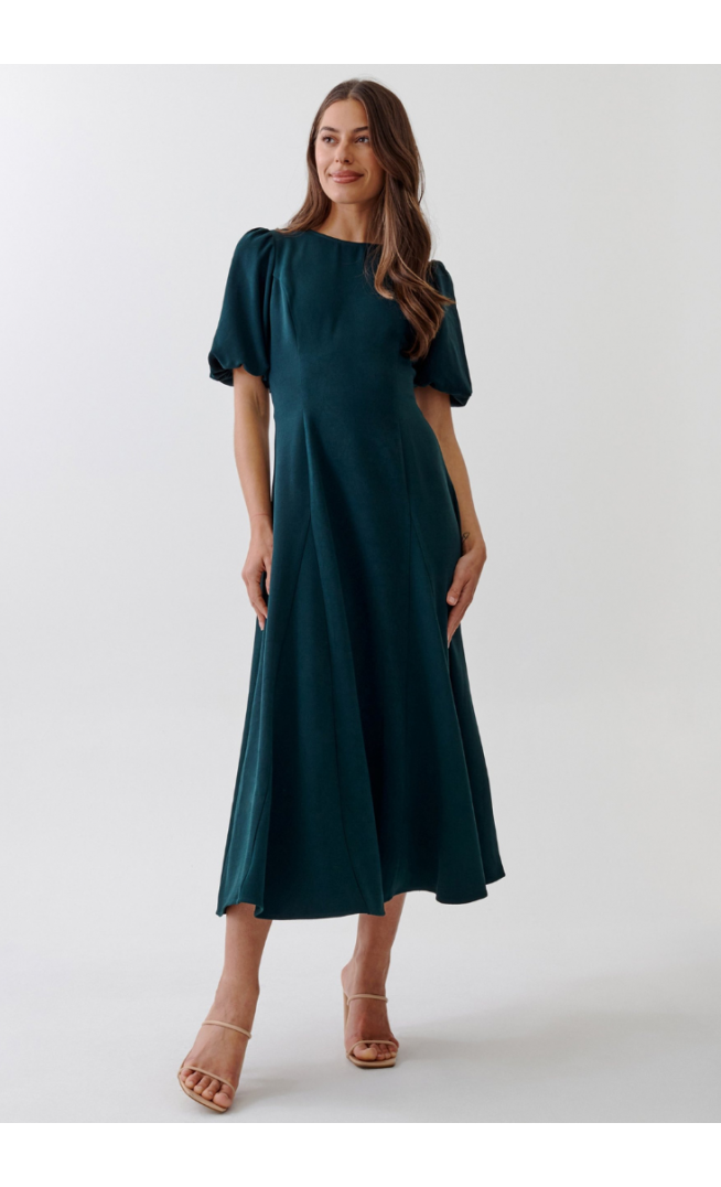TUSSAH JACLYN MIDI - Day dress - emerald