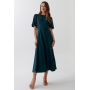 TUSSAH JACLYN MIDI - Day dress - emerald