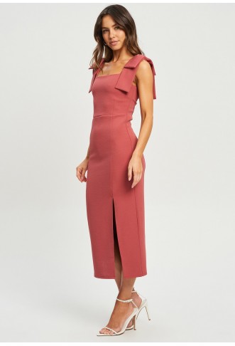 CHANCERY PRESLEY - Shift dress - dusty rose