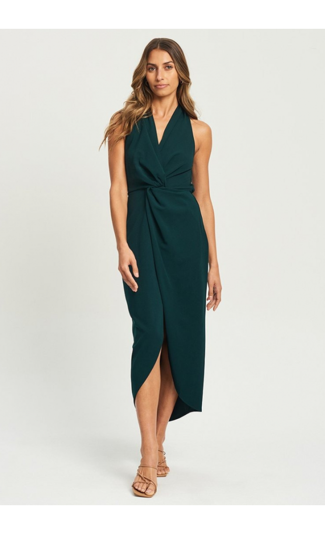 TUSSAH KARMEN - Midi dress - Emerald