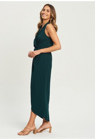 TUSSAH KARMEN - Midi dress - Emerald