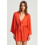 Tussah Nella Playsuit Coral