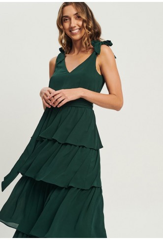 TUSSAH ANGELA - Maxi dress - emerald