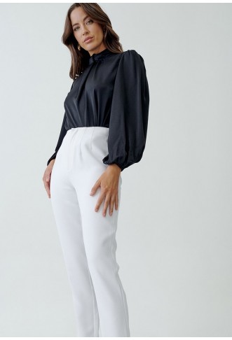 TUSSAH REESA - Trousers - white