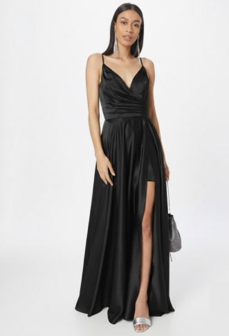 Mascara Evening Dress in Black